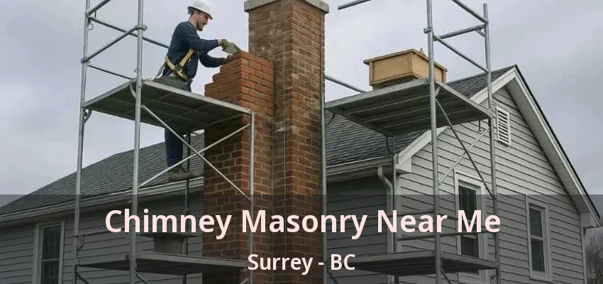 Chimney Masonry Near Me Surrey - BC