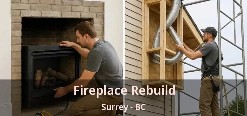 Fireplace Rebuild Surrey - BC
